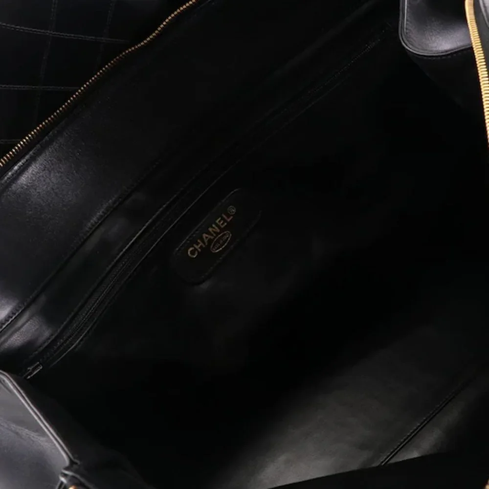 Chanel Vintage Lambskin Supermodel XL Weekender Bag - Picture 4 of 11